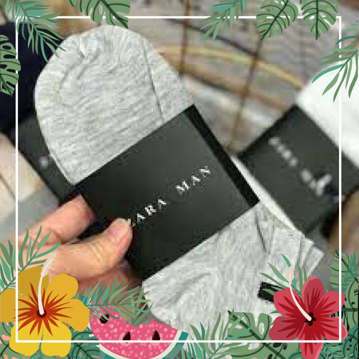 TẤT ZARA MAN CỔ NGẮN CHO NAM GIỚI 1 SET 10ĐÔI