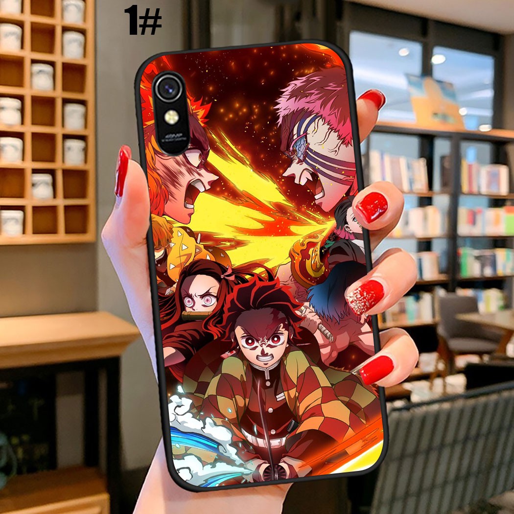 Ốp Lưng In Hình Nhân Vật Anime 62sa Demon Slaya Cho Xiaomi Redmi Note 8 9 Pro Max 8t 9s 9c