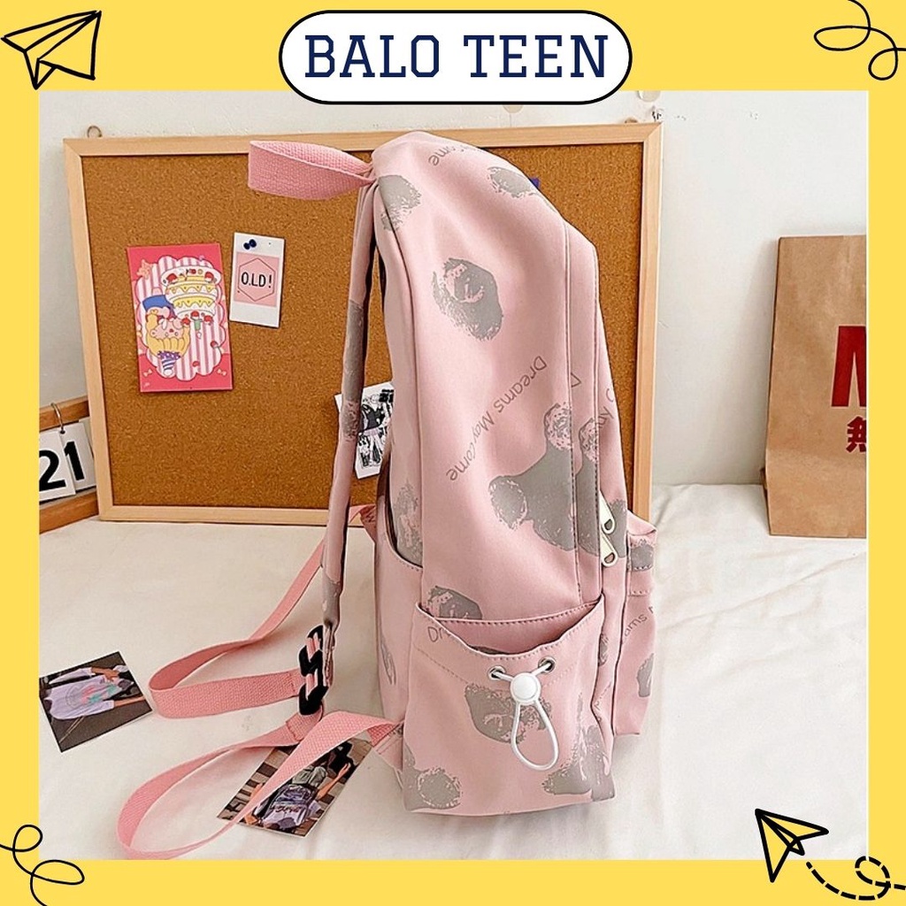BALO NỮ NAM MINI THỂ THAO, ĐI HỌC, DU LỊCH THỜI TRANG UNISEX - TÚI CẶP XÁCH ĐỰNG LAPTOP ULZZANG COMFOR