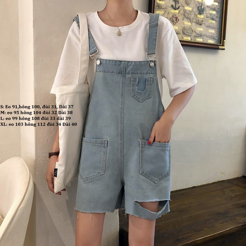 HN0085_Tổng hợp các mẫu quần yếm ngắn | BigBuy360 - bigbuy360.vn