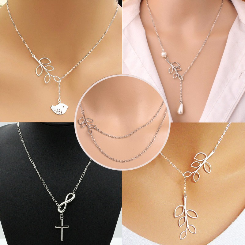 BST Vòng Cổ Chocker Layer 2 Tầng Vintage Nữ Tính ( dây chuyền nhiều tầng )