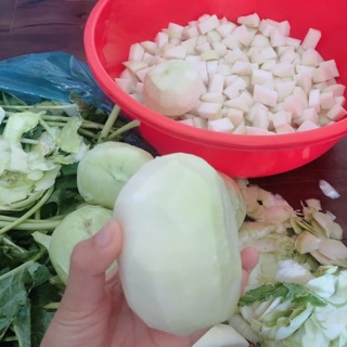 Kim chi củ su Hào giòn ngon 😋
