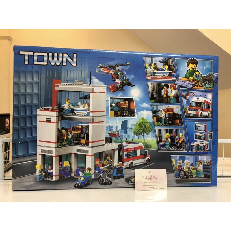 Đồ chơi lắp ráp A19099 19099 02113 Bệnh viện Thành phố - Xếp hình thông minh