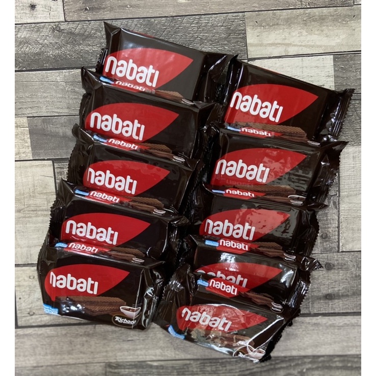 Bánh Nabati Vị Socola Túi 240g/10 gói