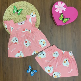 ĐỒ BỘ KATE ĐÙI CHO BÉ GÁI (10-35kg) (HÀNG MỚI VỀ)
