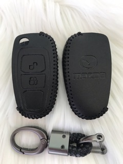 Bao Da Chìa Khoá Remote  MAZDA BT50  2 nút (chìa Gập)