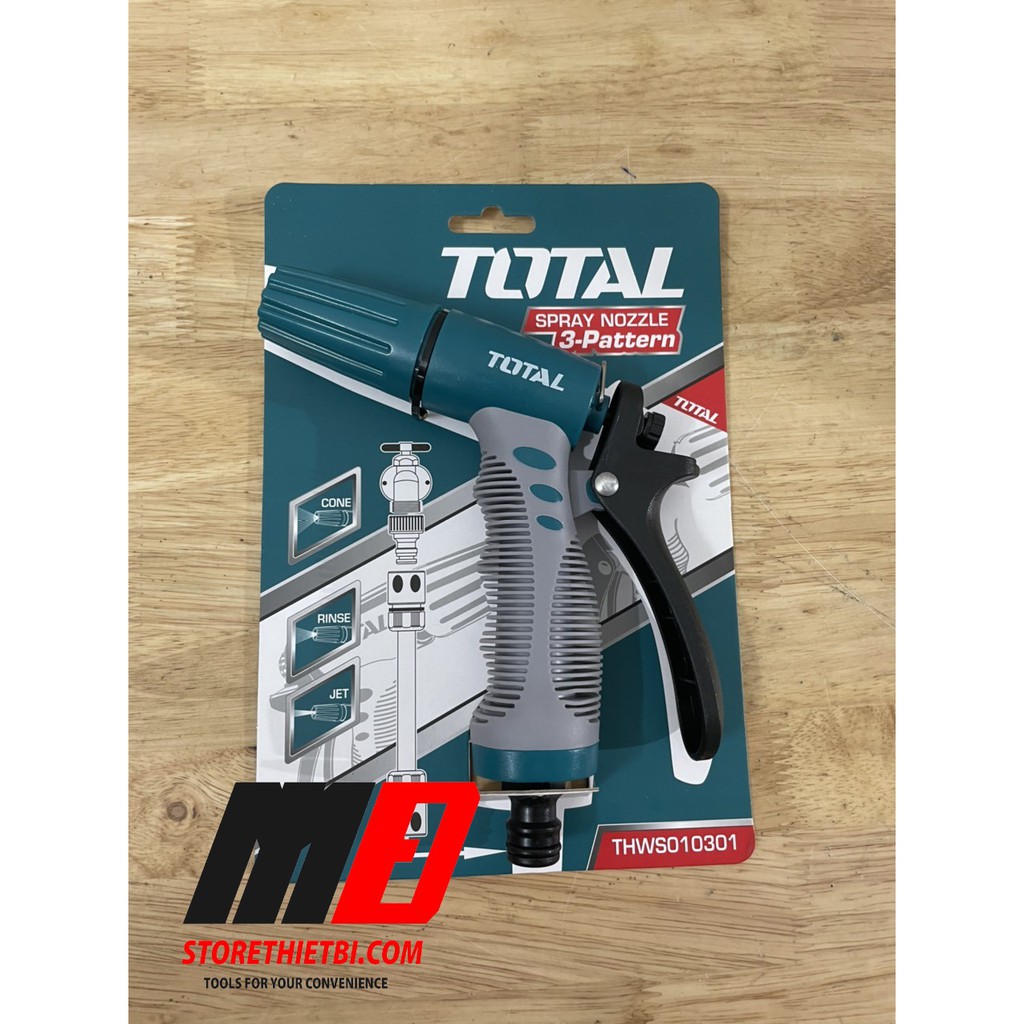 THWS010301 Đầu phun nước máy xịt rửa 3/4&quot;  Total