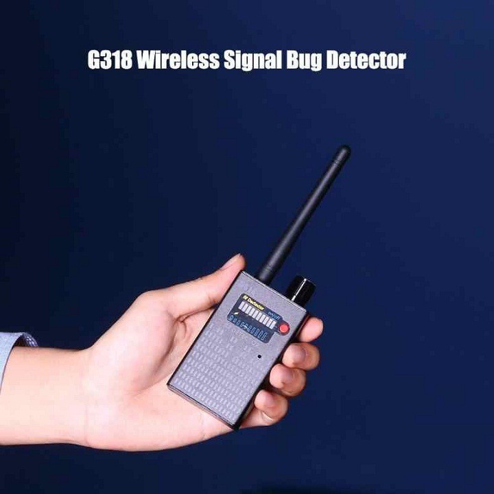 Máy G318 RF Detector - Máy phát hiện Theo Dõi Camera, GPS, Nghe Lén, Định Vị RF