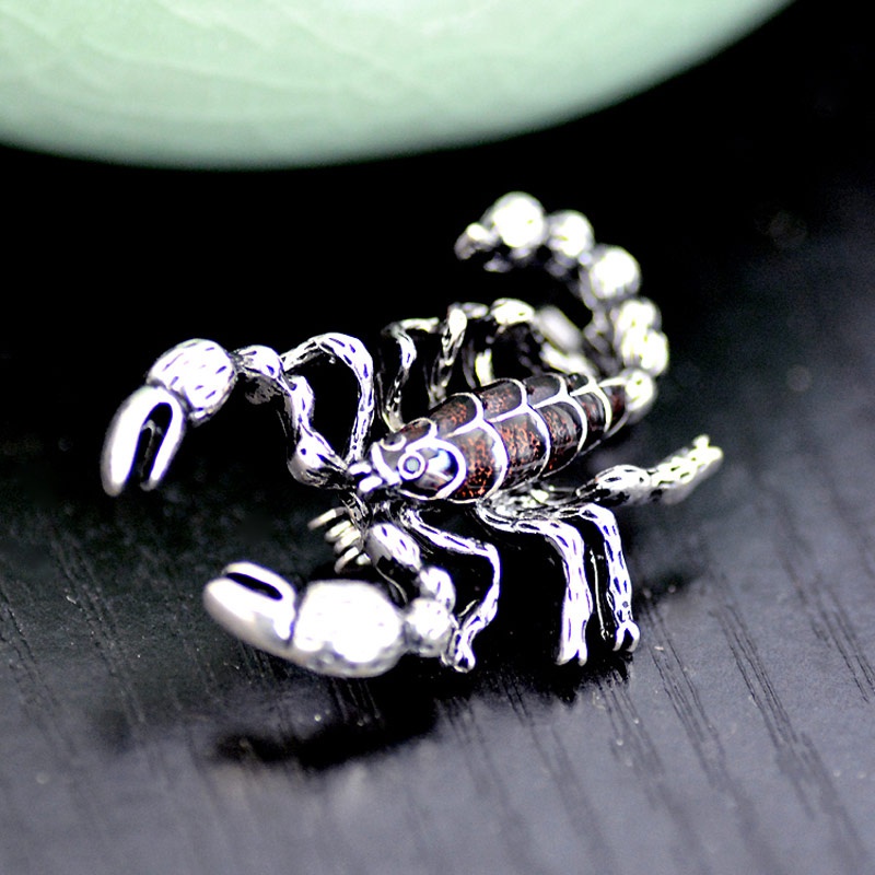 Ghim Cài Áo Kim Loại Hình Bọ Cạp Ngộ Nghĩnh