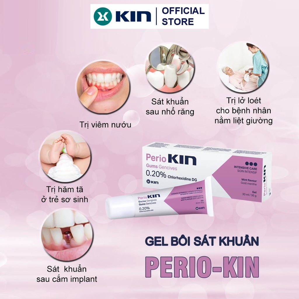 KIN | Gel bôi Viêm Nướu & Nhiệt Miệng - PerioKIN ® 36g