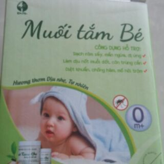 Muối tắm bé thảo dược
