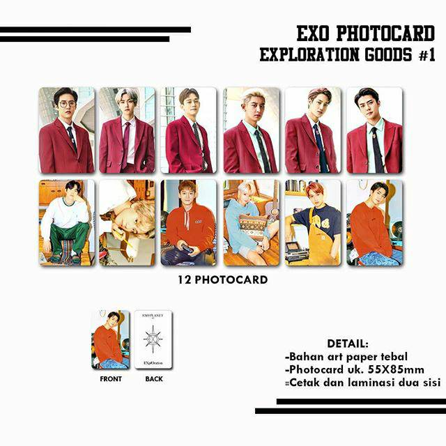 Hàng Thám Hiểm Exo PHOTOCARD #1