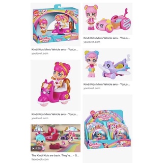 {Khách chọn mẫu} Hộp Xe Búp Bê Kindikids Minis