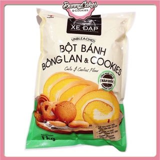 Bột Mì Số 8 Làm Bánh Bông Lan & COOKIES CJ/ Cake Flour (Xe đạp) 1Kg