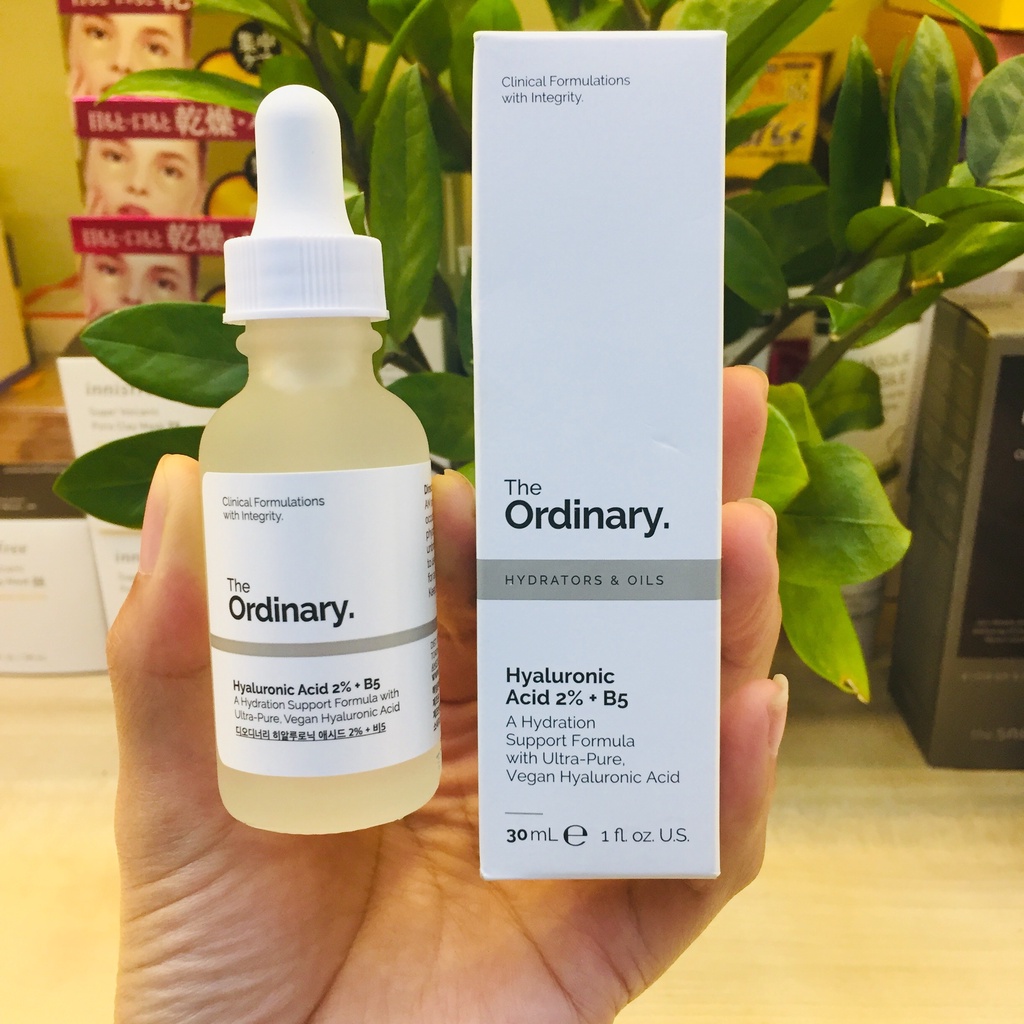 Serum Cấp Nước Và Phục Hồi Da - The Ordinary Hyaluronic Acid 2% + B5 10ml/30ml