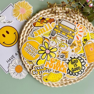 Set 50 sticker 4ever Yellow