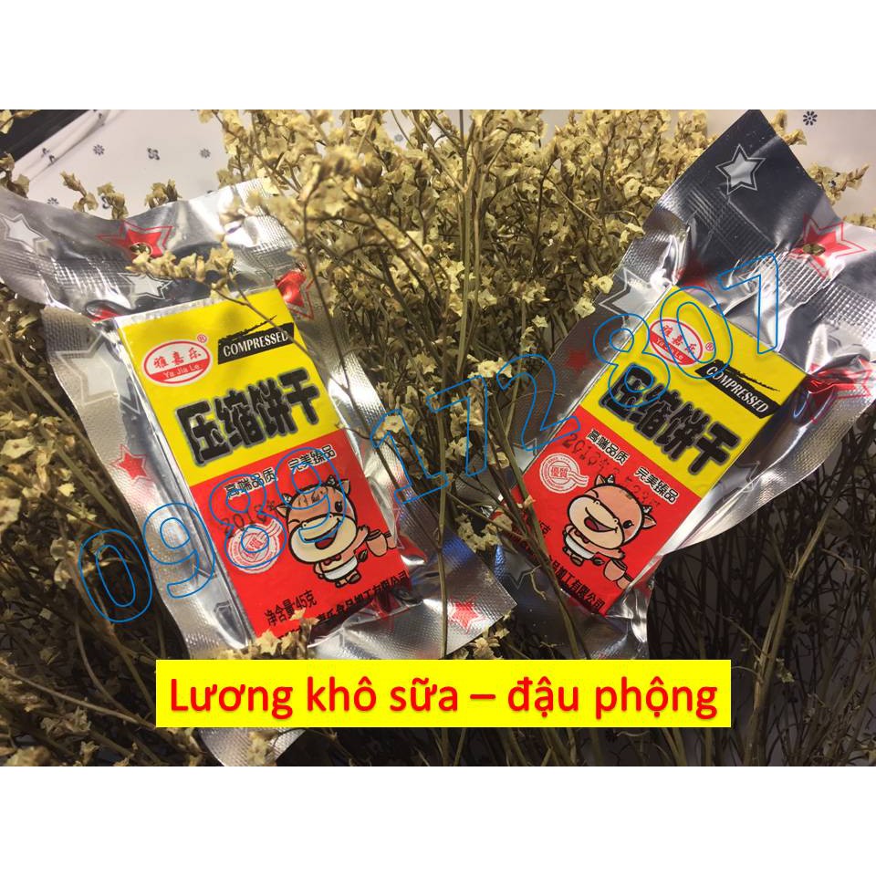 Lương khô sữa (vị đậu phộng)