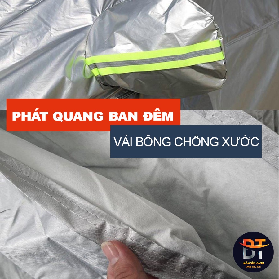 [LOẠI 1]Bạt che kín bảo vệ xe ô tô Volkswagen Teramont tráng bạc 3 lớp vải dù Oxford,bạt phủ trùm bảo vệ xe ô tô,áo chùm