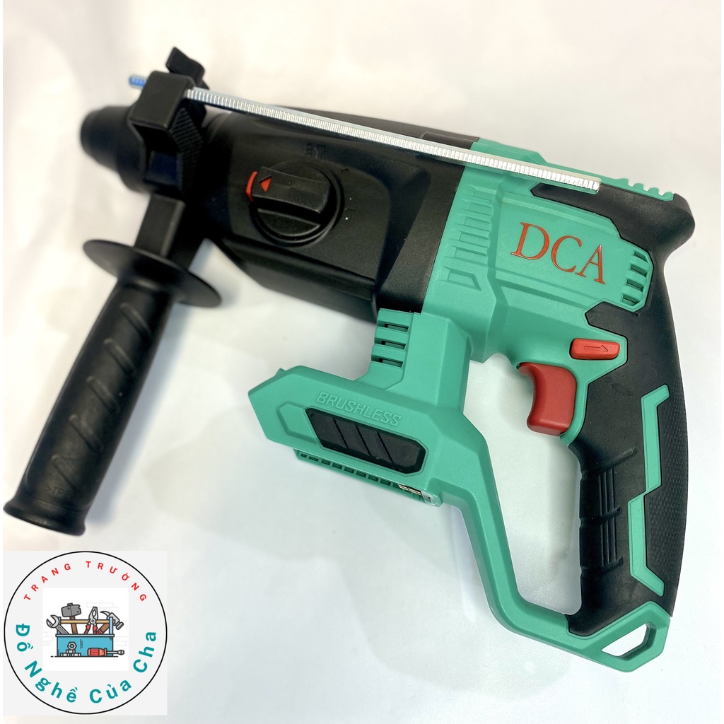 Body máy khoan bê tông 3 chức năng pin Lithium-Ion 20v DCA ADZC04-24Z máy đục pin không chổi than( không kèm pin sạc)