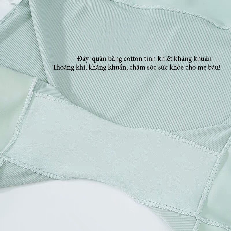 Quần lót, quần đùi cạp V chéo mặc bảo hộ trong váy chất su đúc cho mẹ bầu mang thai sau sinh cao cấp mới 2022