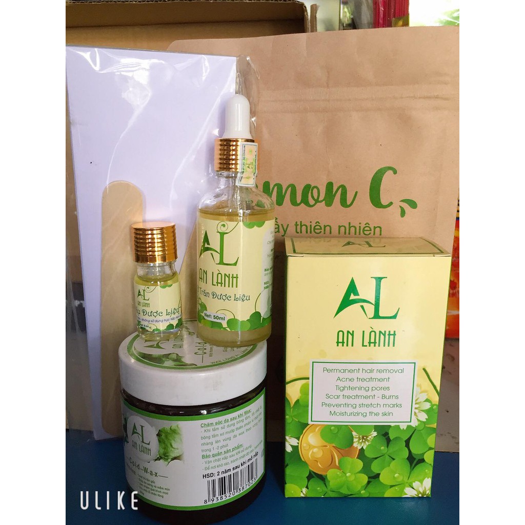 Mỡ trăn triệt lông An Lành ( combo 1 mỡ + 1 tinh dầu) | BigBuy360 - bigbuy360.vn