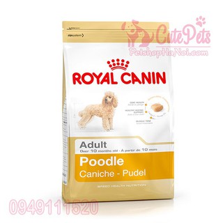 Royal Canin Poodle Adult 1.5kg Thức ăn dành cho chó lớn - Cutepets