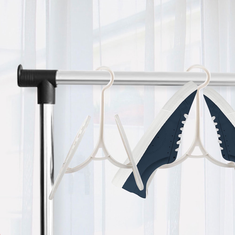 HomeBase CSP Móc treo giày bằng nhựa Thái Lan 26x19x7cm màu trắng