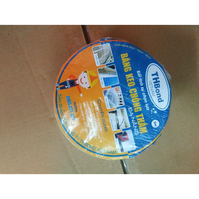 Băng keo chống thấm siêu dính khổ 5m x 5cm