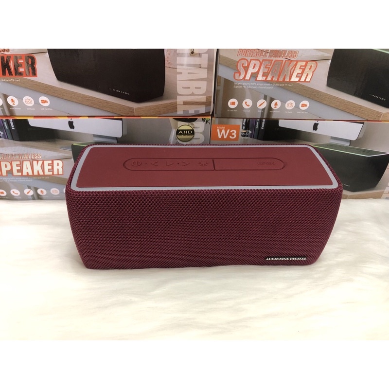 Loa Nghe Nhạc Bluetooth Cầm Tay AKD-W3 Loa Blutooth Di Động Không Dây Mini Chính Hãng