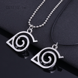 Dây Chuyền Mặt Logo Hoạt Hình Naruto Kuji Village Cho Học Sinh