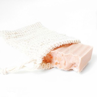 Túi rút bằng vải sợi thực vật, tạo bọt xà phòng, tẩy da chết tiện lợi - Natural Sisal Soap Bag, Soap Saver