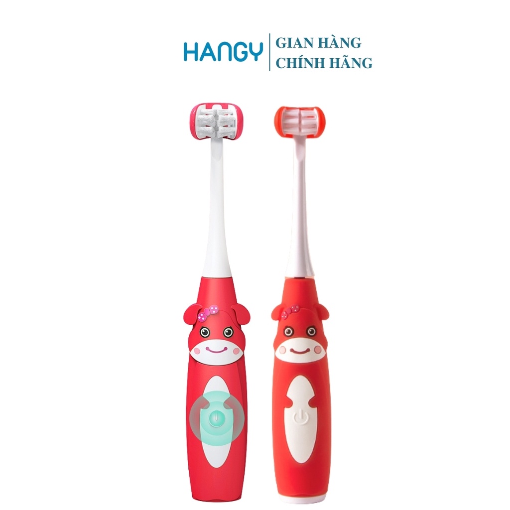 Bàn chải điện đánh răng 3D LEYUYO dành cho trẻ em nhập khẩu HANGY