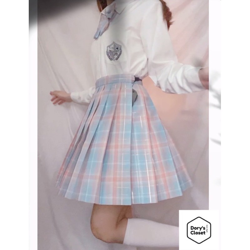 [Sẵn] Chân váy JK xếp ly đồng phục nữ sinh cao cấp nhà Dory( có bling) | BigBuy360 - bigbuy360.vn