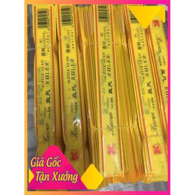 (Siêu Sale) Thước kẻ khắc 20cm và 30cm