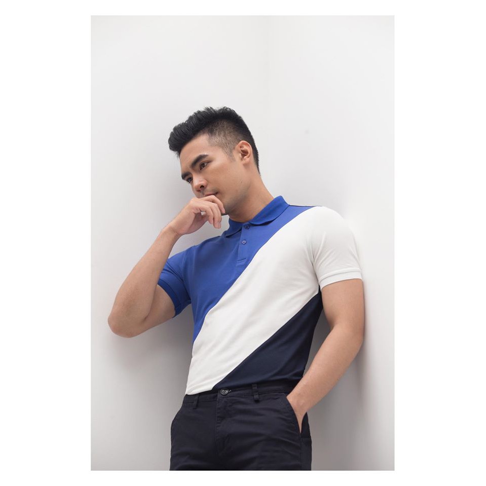 [100% Cotton] Áo Polo Nam - Hàng Thiết Kế Chính Hãng Rosi / Mã Áo: P08