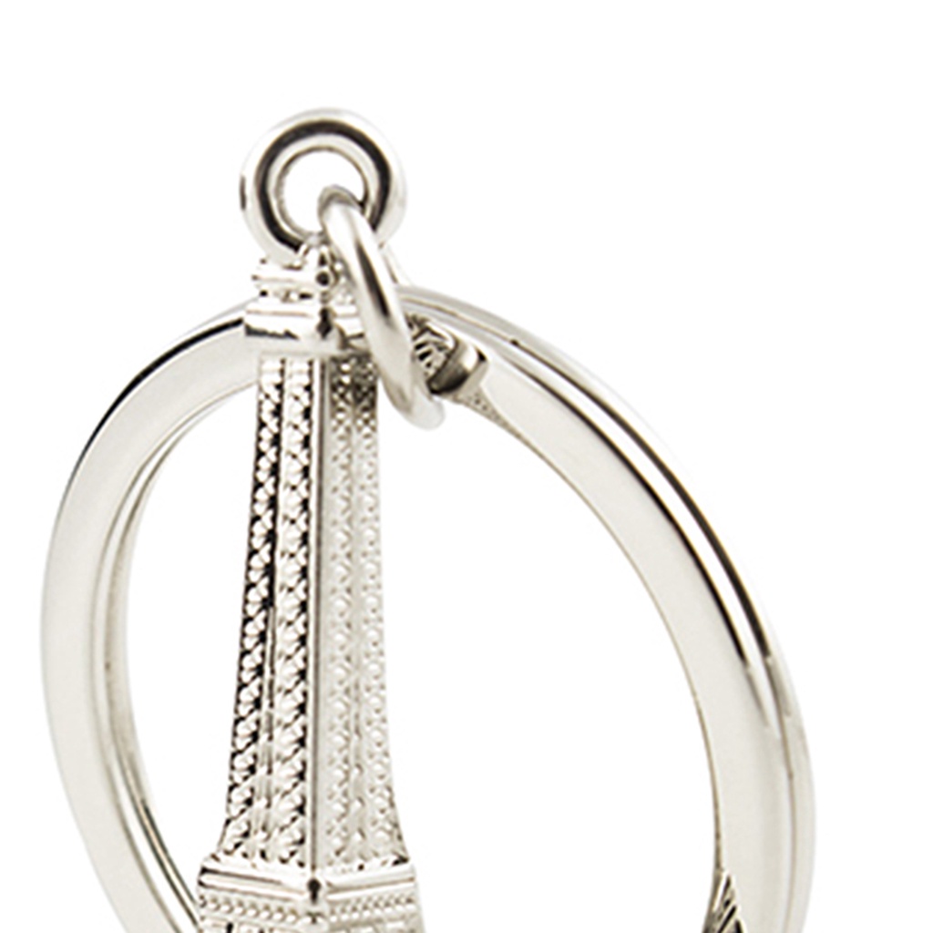 Móc gắn chìa khóa hình tháp Eiffel sáng tạo dễ thương
