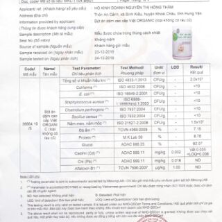 Bột ăn dặm cho bé từ 4-10 tháng