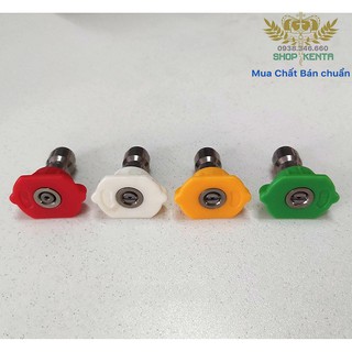 ĐẦU BÉC PHUN RỬA XE - 4 góc độ phun  - Phụ kiện máy rửa xe
