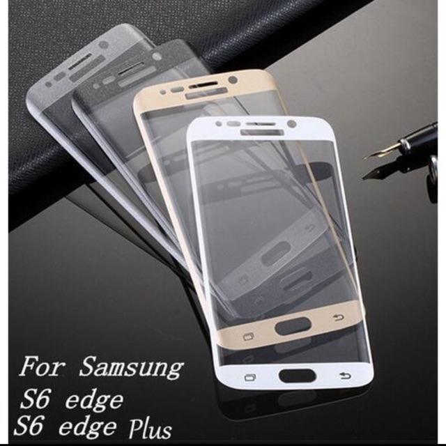 Kính cường lực full màn 4d cho samsung S6 Edge plus