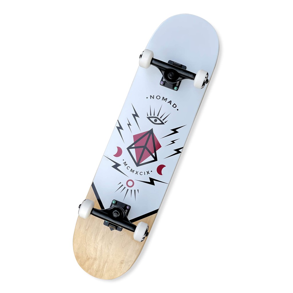 Ván Trượt Skateboard Thể Thao Cao Cấp Châu Âu - NOMAD COMPLETE KRID THUNDER 8.0