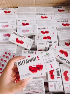 Vitamin E vỉ 20 viên 270mr - Nga