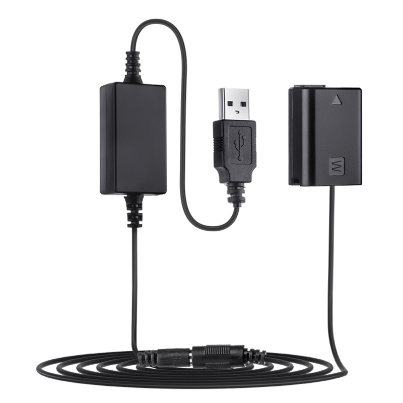 Bộ Ghép Nối USB Sang FW50 AC-Dc20 Cho Pin Máy Ảnh 7 a7 a7S a7II a7R A3