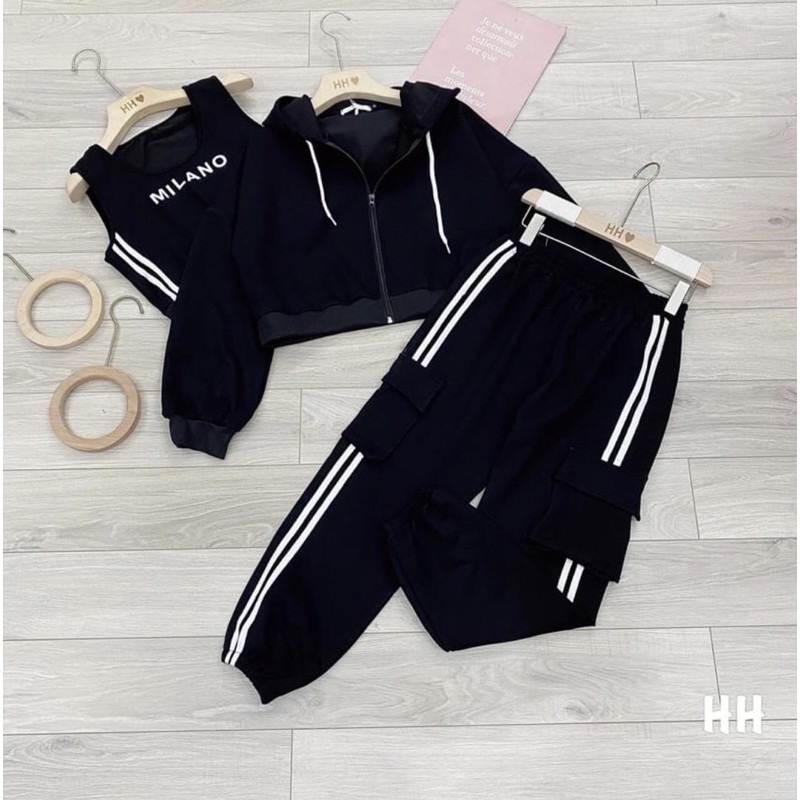 Sét nỉ 3 chi tiết L1