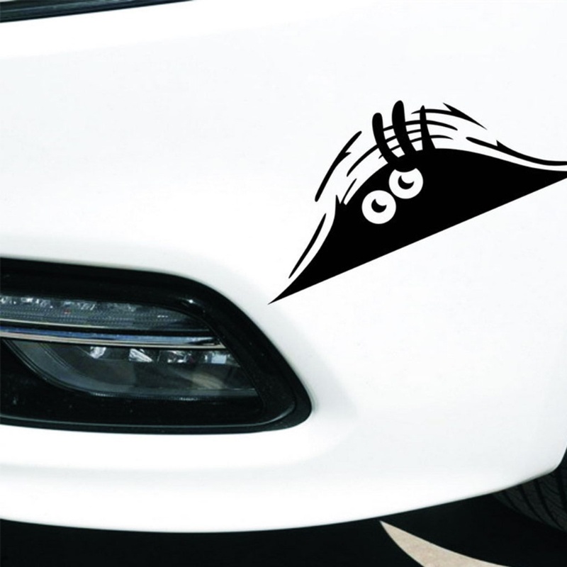 Miếng Dán Trang Trí Ngoại Thất Xe Hơi Chống Nước Hình Quái Vật Nhiều Màu Sắc