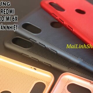 Ốp lưng tản nhiệt Xiaomi Redmi Note 5 Pro/ Mi6X (Nhiều màu)