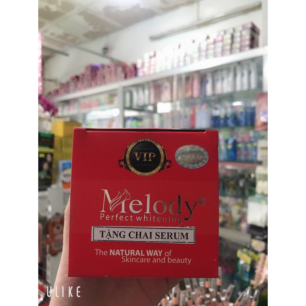 kem MELODY dưỡng trắng da-tái tạo da- phục hồi da hư tổn 25g [chuẩn hàng cty 100%] hết chương trình tặng chai serum