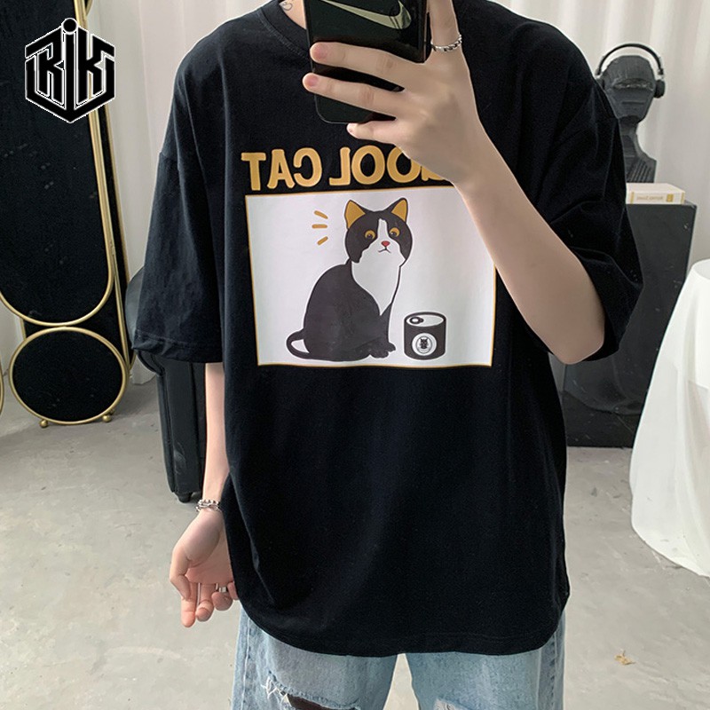 Áo thun form rộng unisex ngắn tay nam nữ oversize ATL104