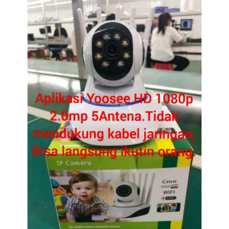 Camera An Ninh Cctv Ip Wifi Yoosee 5 Antenna New Mới