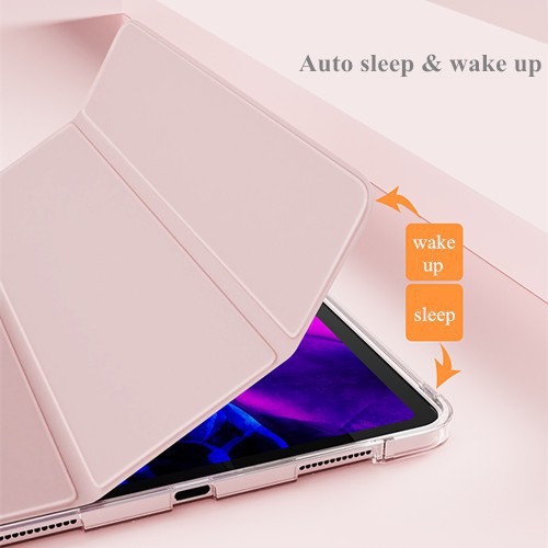 Bao da cho IPAD 8TH MINI PRO AIR 4 chế độ đánh thức và ngủ bằng da PU thân thiện môi trường+TPU mềm chống sốc gồm 6 màu | BigBuy360 - bigbuy360.vn