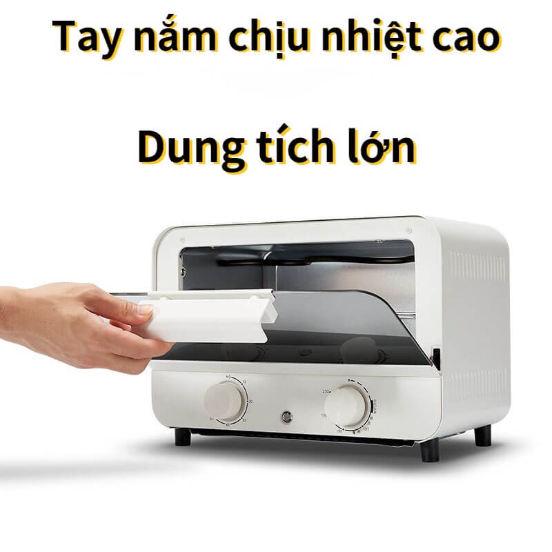 Lò nướng 10L chính hãng, dung tích 10 lít, dùng để nướng và quay thực phẩm